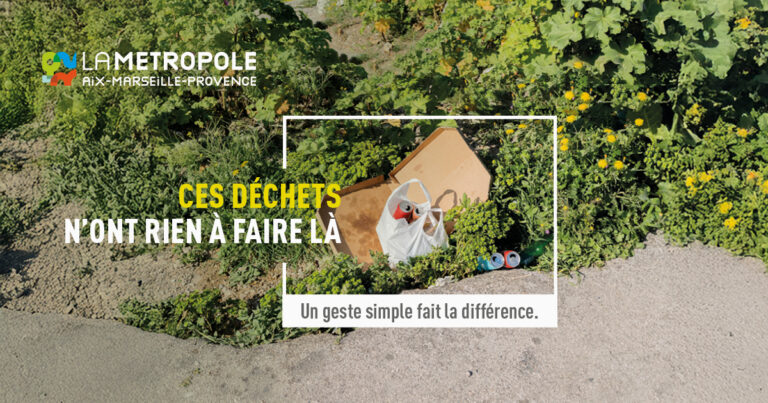 Campagne estivale déchets abandonnés