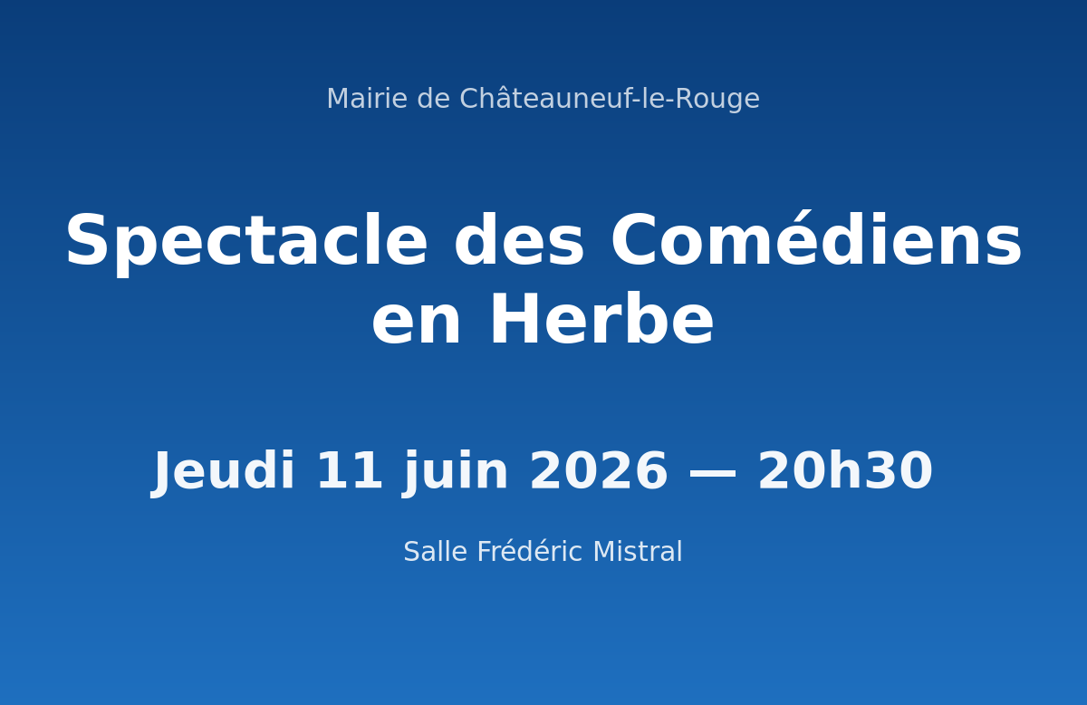 Spectacle des Comédiens en Herbe