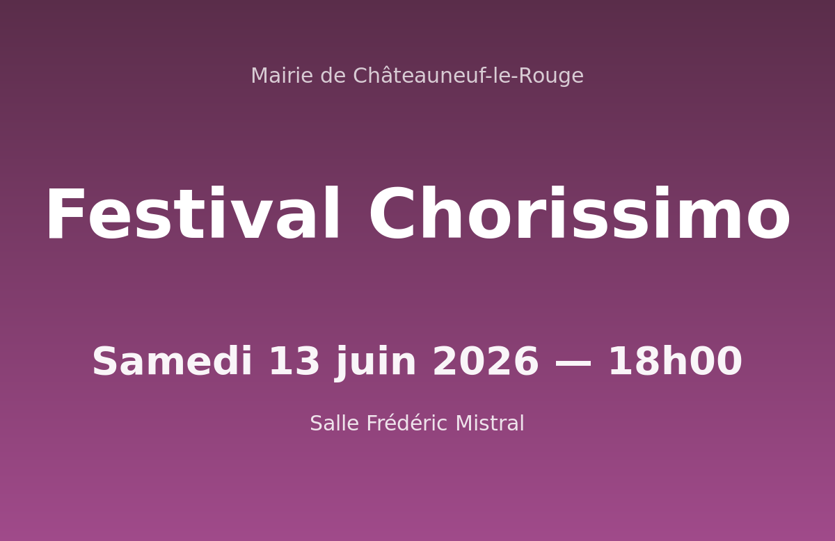 Festival Chorissimo