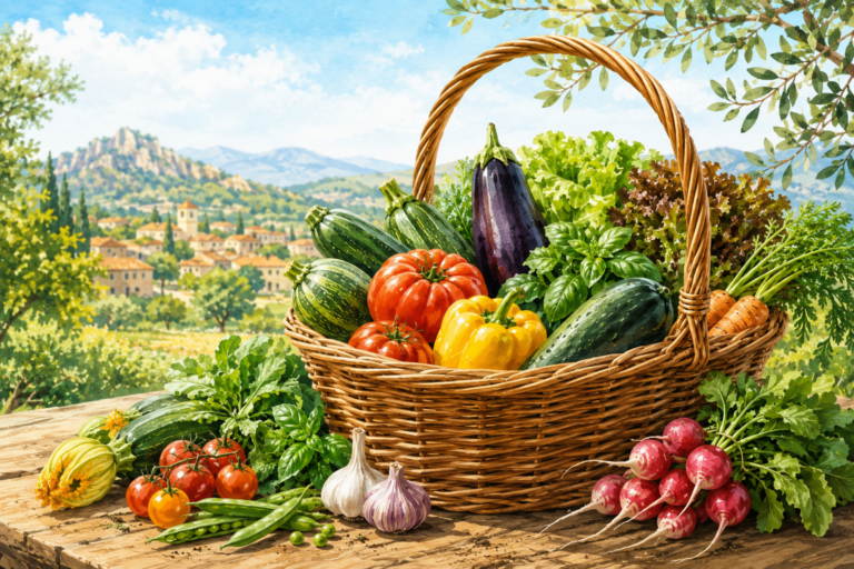 Composez votre panier de légumes pour l’été