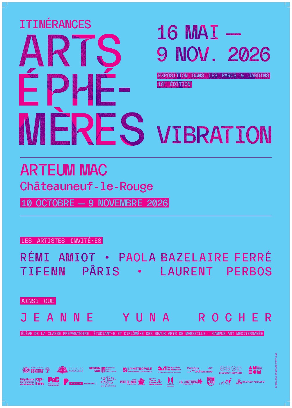 Exposition « Vibration » – Itinérances, Arts éphémères